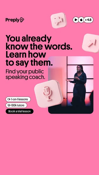 Preply ad: Build career-ready skills