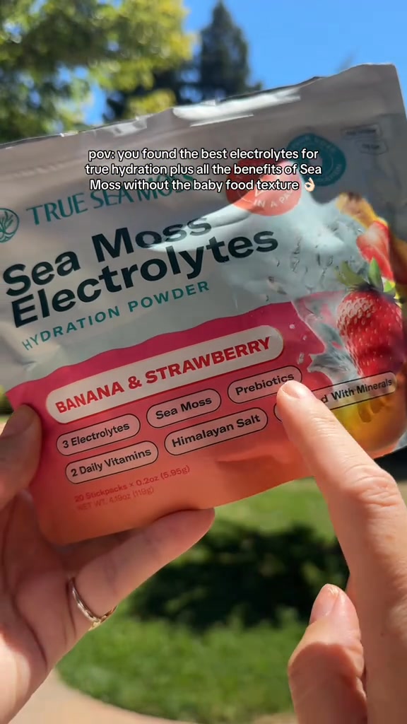 True Sea Moss Health ad: Nature's own hydration powder: Up to 40% Off + Free Gift
