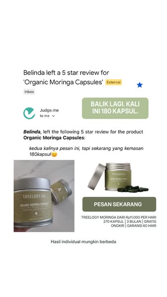 Treelogy ad: Bangun Pagi Tanpa Basah Kuyup