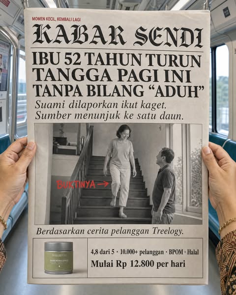 Treelogy ad: Berita seperti ini tidak masuk TV