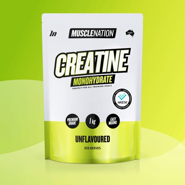 Muscle Nation ad: CREATINE MONOHYDRATE - Unflavoured 1kg