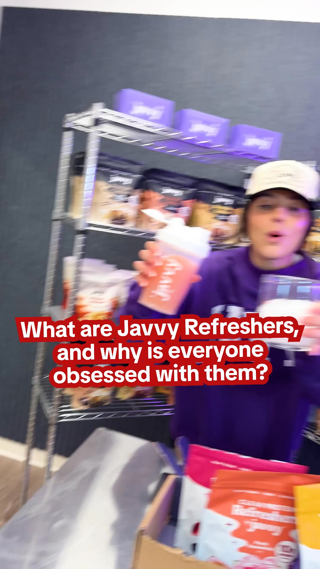 Javvy ad: 🍓 Javvy's Protein Refreshers Are Here!!