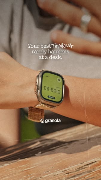 Granola ad: The AI notepad for meetings