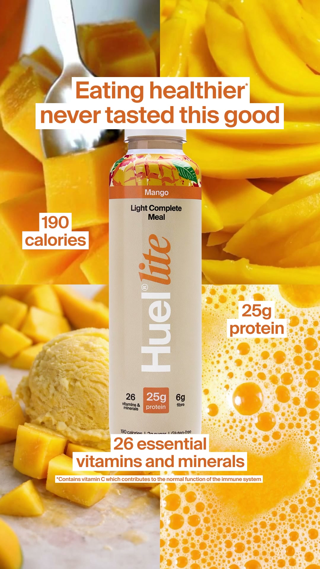 Huel ad: Calorie Control, Without The Misery