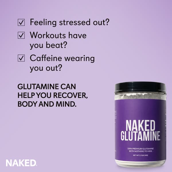 Naked Nutrition ad: Naked Glutamine