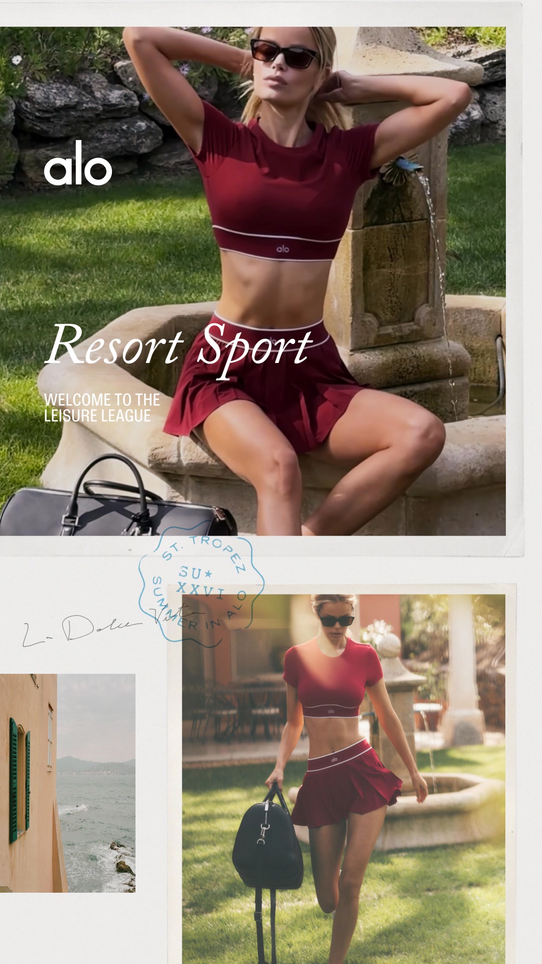 Alo Yoga ad: Resort Sport