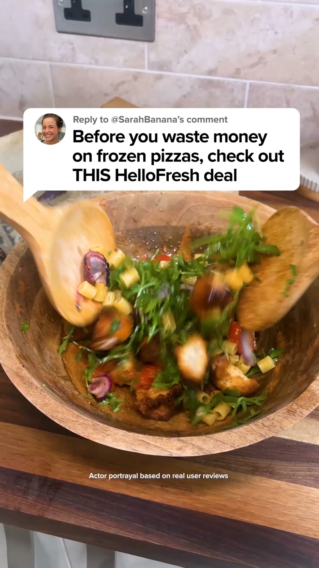 HelloFresh ad: Get 50% off