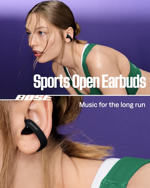 Bose ad: Sports Open Earbuds