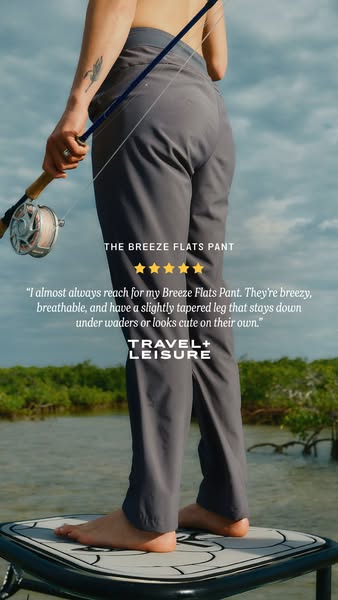 Free Fly Apparel ad: The Breeze Flats Pant