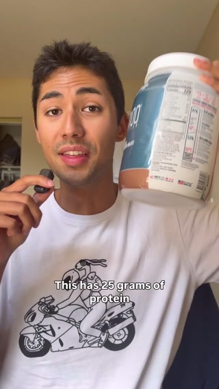 David Protein ad: 28g Protein. 150 Calories. 0g Sugar.