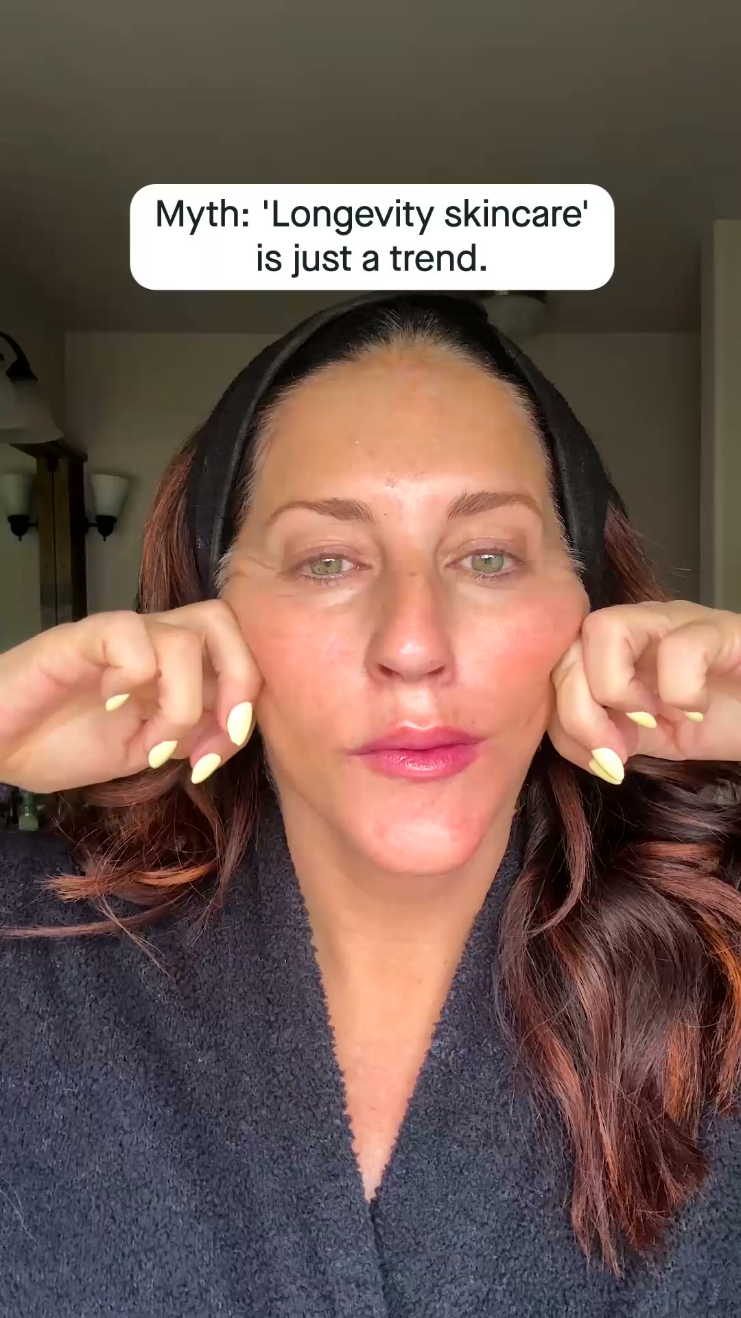 OneSkin ad: Skin longevity powered by the OS-01 Peptide™