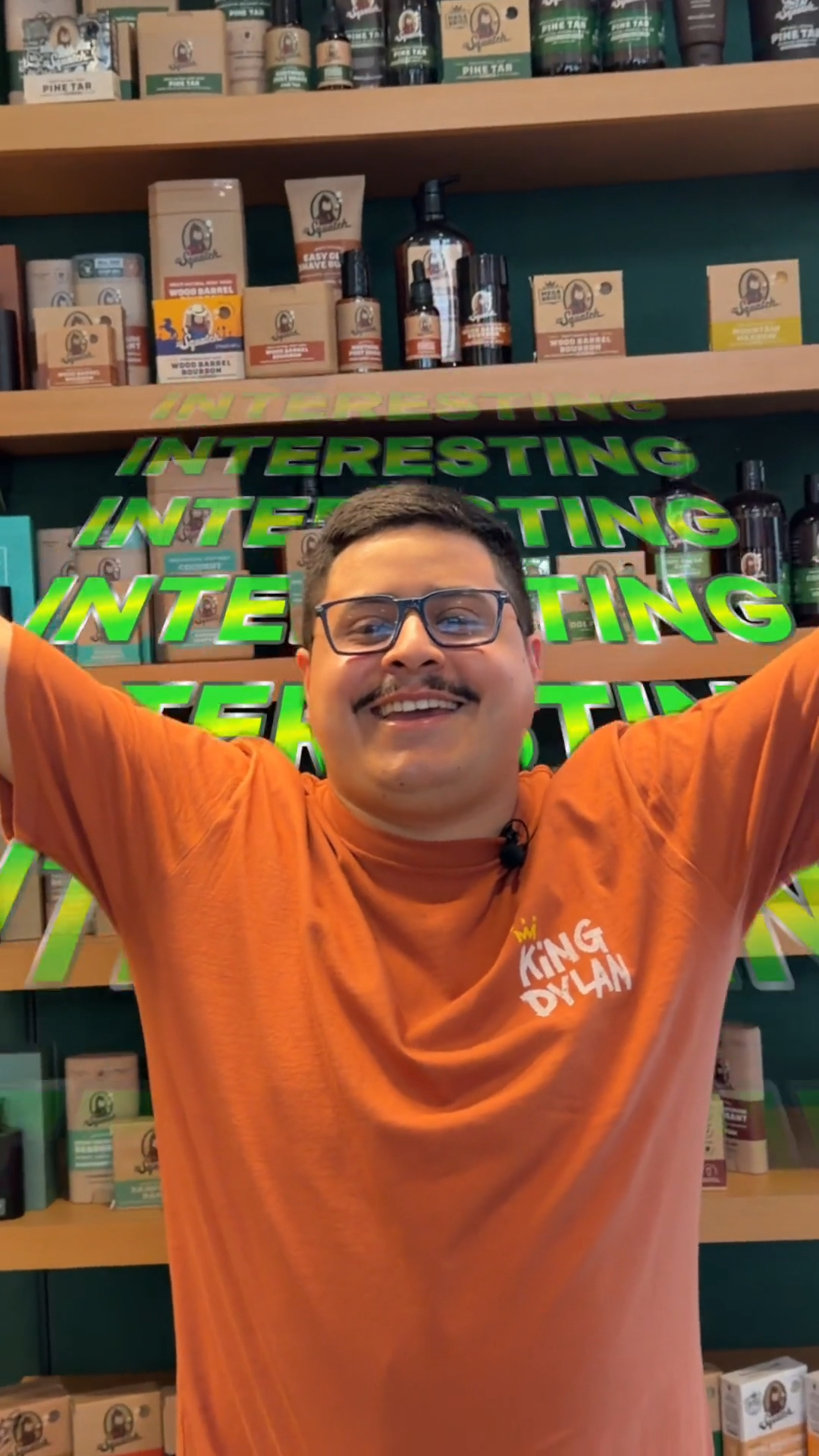 Dr. Squatch ad: I got to visit @drsquatch HEADQUARTERS!!!! @king_dylan_01 #drsquatchpartner