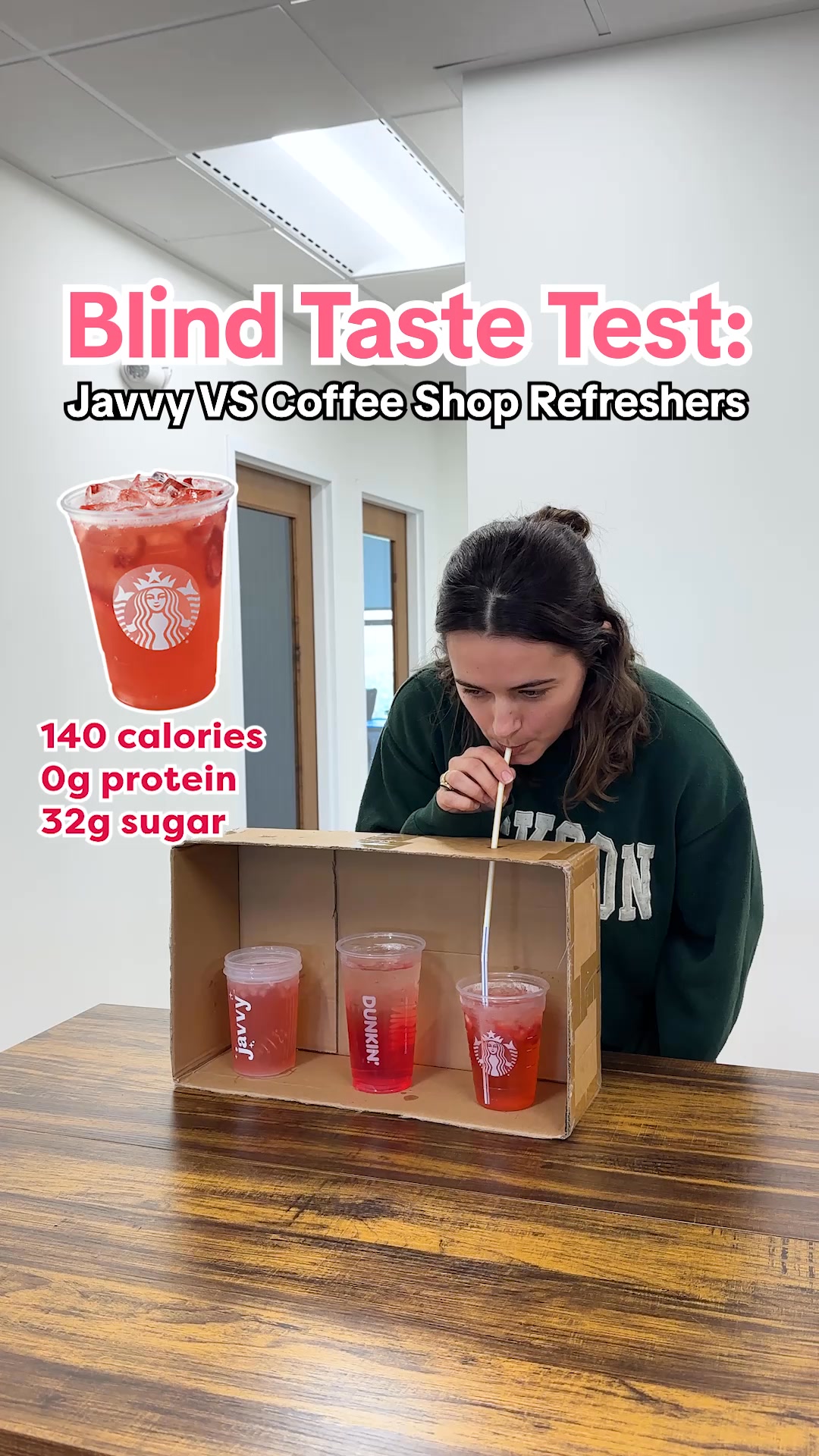 Javvy ad: 🍓 Javvy's Protein Refreshers Are Here!!