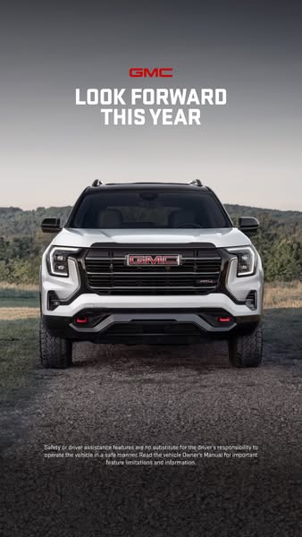 GMC ad: 2026 GMC Terrain AT4