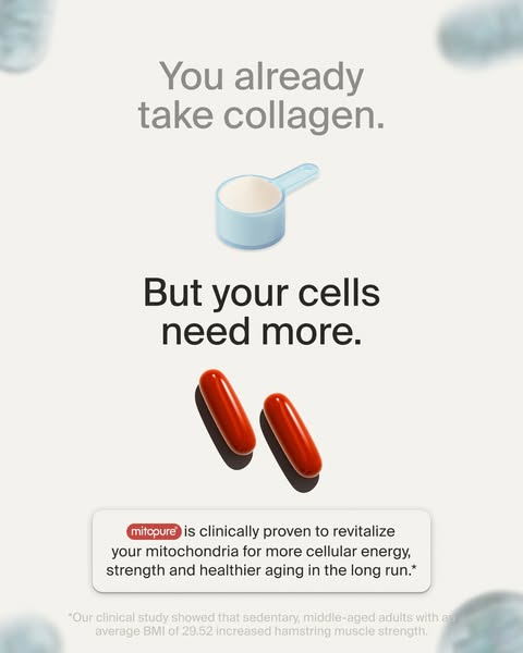 Timeline Longevity ad: No Other Supplement Does This