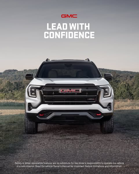 GMC ad: 2026 GMC Terrain AT4