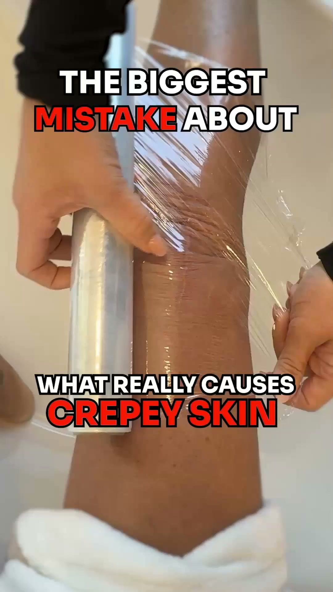Miami MD ad: Why crepey skin keeps coming back — even after expensive creams.