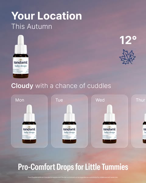 Kendamil ad: Goodbye Summer, Hello Cosy Season 🍂
