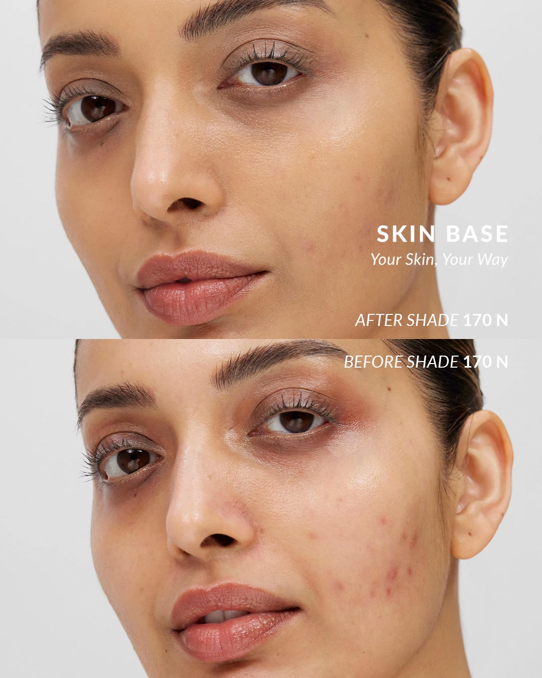 REFY ad: Skin Base: Your skin, your way. Over two years in the making and one of our most highly requested products. Skin Base is a skincare-first ti