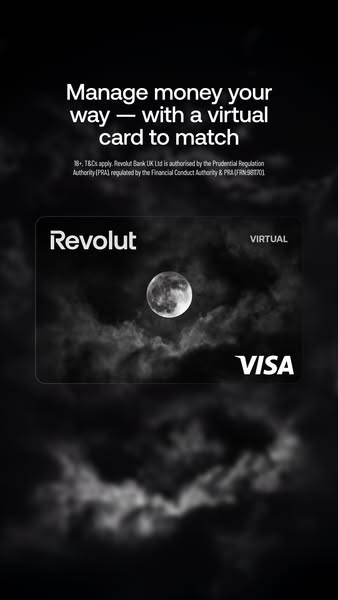 Revolut ad: Get your special edition card
