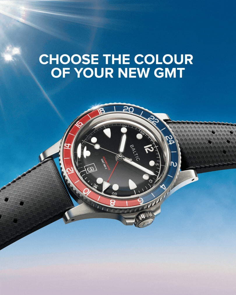 Baltic ad: 🆕 AQUASCAPHE GMT MK-II