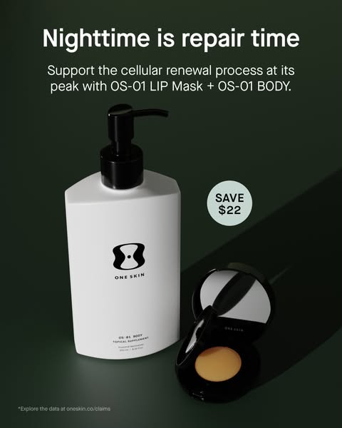 OneSkin ad: FREE travel-size gift with new subscriptions
