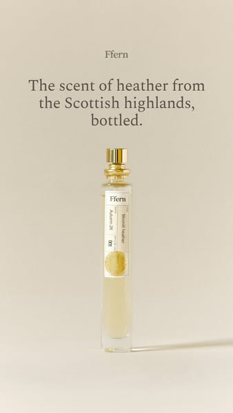 Ffern ad: Small-Batch Natural Fragrance.