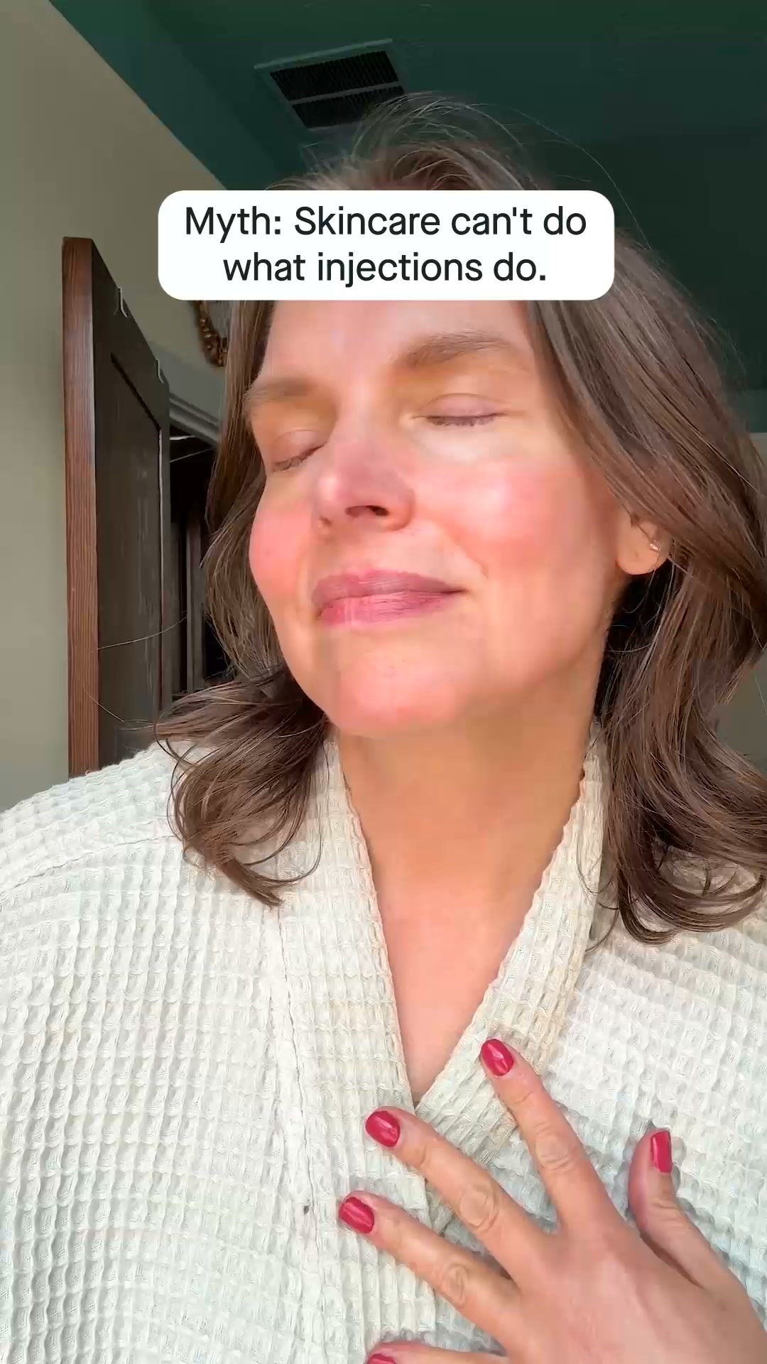 OneSkin ad: Skin longevity powered by the OS-01 Peptide™