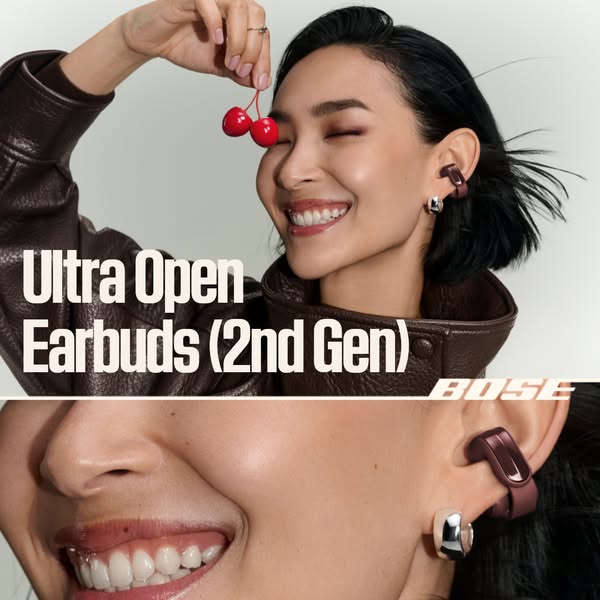 Bose ad: Ultra Open Earbuds (2nd Gen)