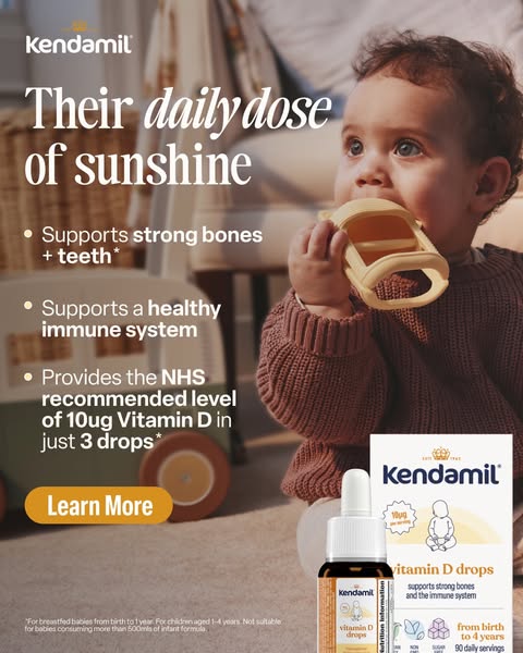 Kendamil ad: Their Daily Dose of Sunshine ☀️