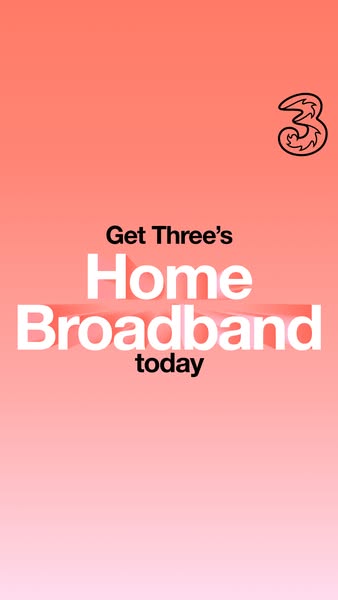 Three UK ad: Three's Home Broadband