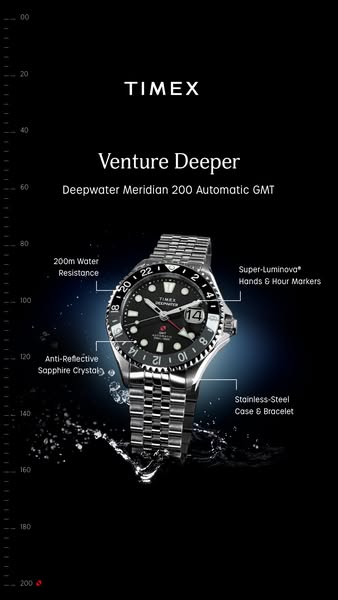 Timex ad: Venture Deeper