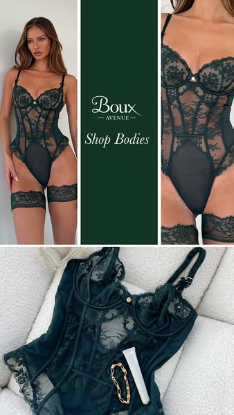 Boux Avenue ad: Shop New In Lingerie