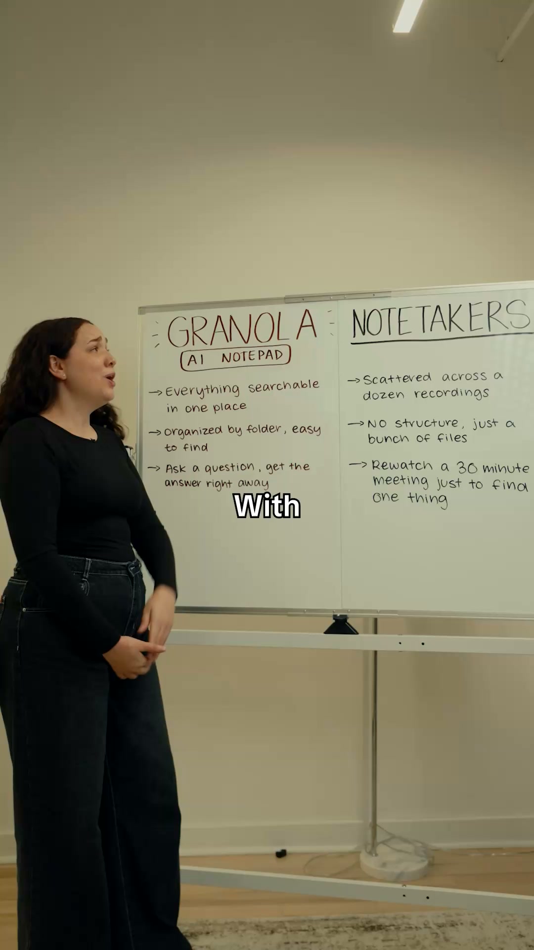 Granola ad: The AI notepad for meetings