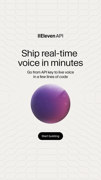 ElevenLabs ad: No Voice Actors. Just a Prompt.