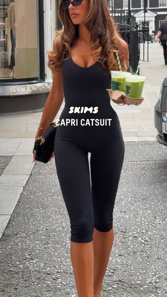 SKIMS ad: SKIMS Capri Catsuit