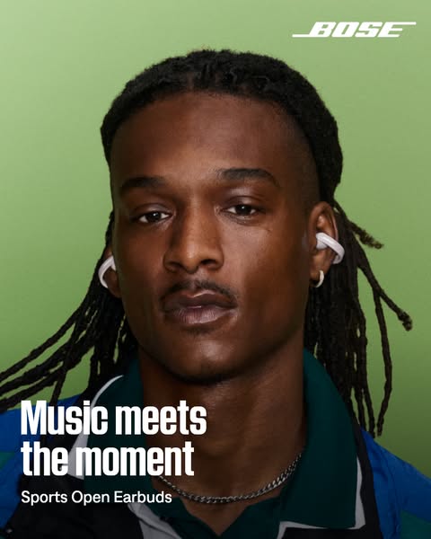 Bose ad: Sports Open Earbuds