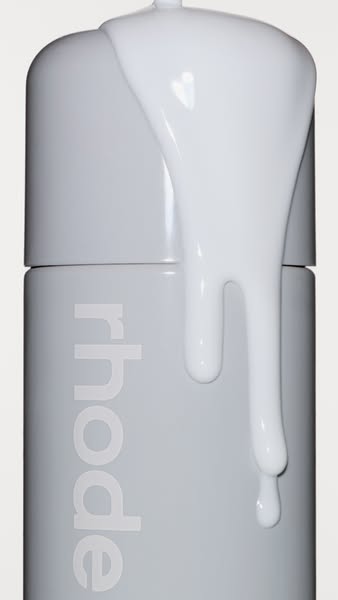 rhode ad: glazing milk