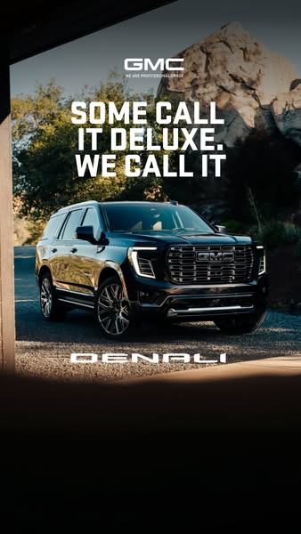 GMC ad: GMC Yukon Denali Ultimate