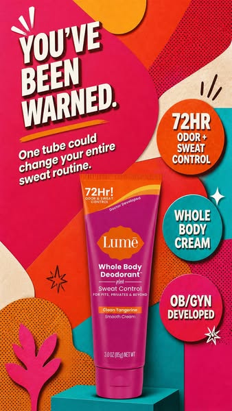 Lume Deodorant ad: Save over 30% + 2 FREE Items