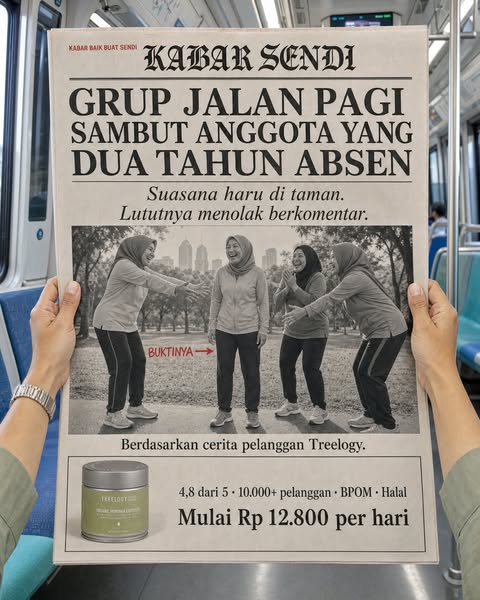 Treelogy ad: Berita seperti ini tidak masuk TV