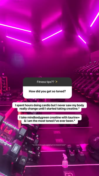 mindbodygreen ad: creatine with taurine+ = The Formula You've Been Missing 👀