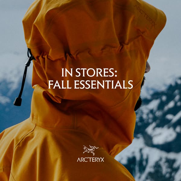 Arc'teryx ad: New mixed-weather hike gear