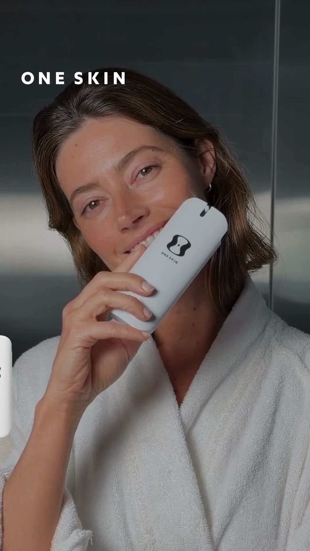 OneSkin ad: Fight skin aging at the source with OS-01 FACE