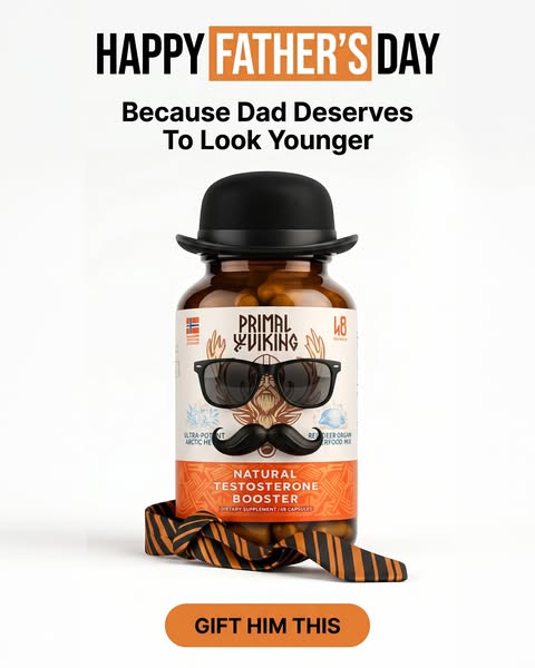 Primal Viking ad: Get your edge back, naturally