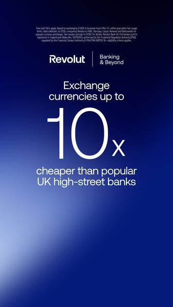 Revolut ad: Open your account in minutes