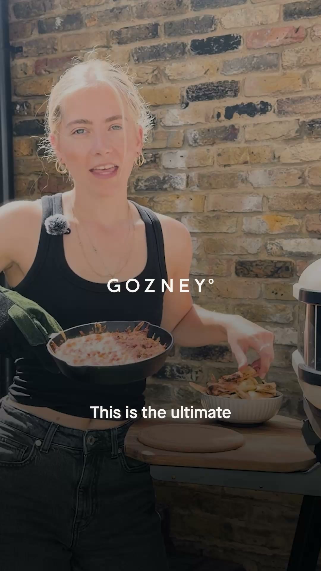 Gozney ad: Made for sharing