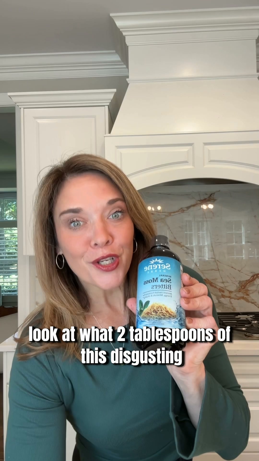 Serene Herbs ad: Two Tablespoons. One Ritual.
