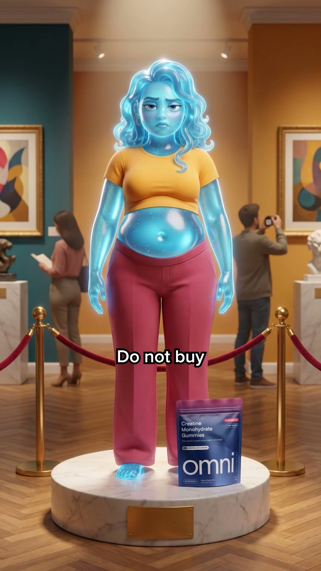 OMNI Longevity ad: Muffin Top? Not Just Fat