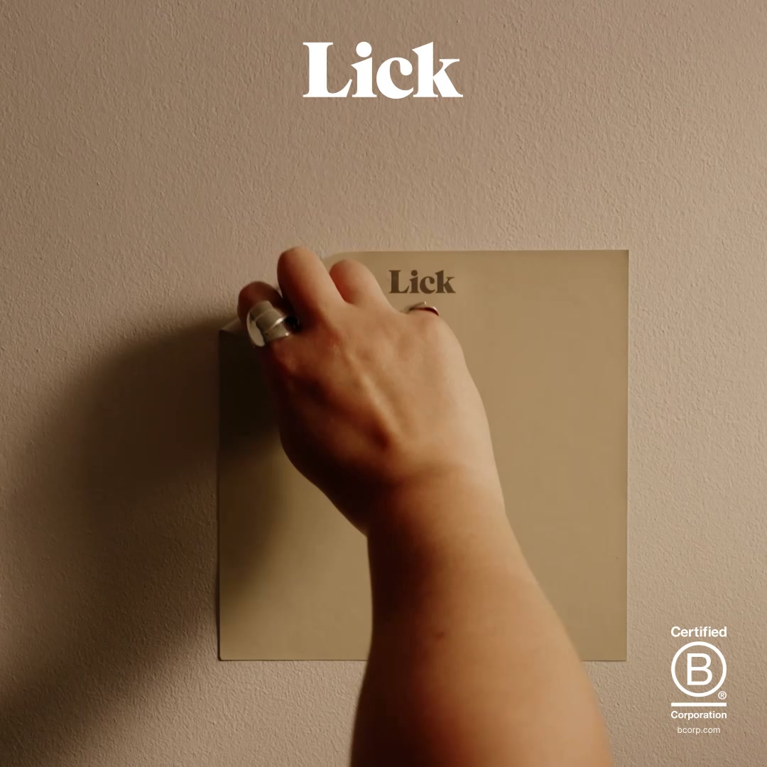 Lick ad: Start with a sample